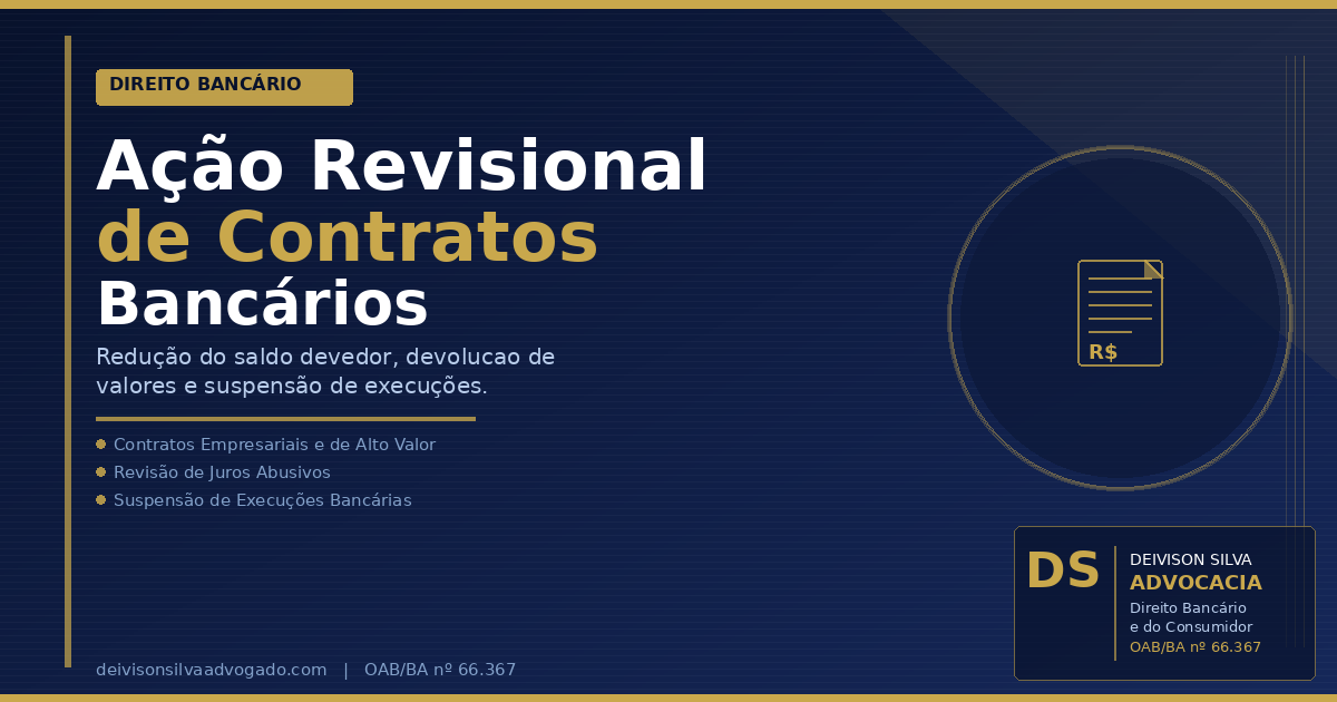 Ação Revisional de Contratos Bancários
